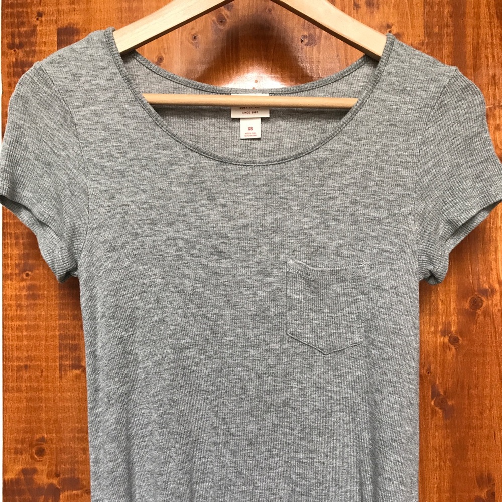 Comfy, gray swing dress